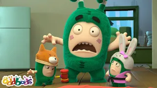 Uncle Zee Babysitting! | Oddbods TV Full Episodes | Funny Cartoons For Kids