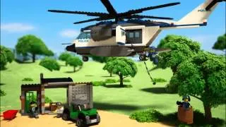 Lego City | Police | 60046 | Helicopter Surveillance | Lego 3D Review