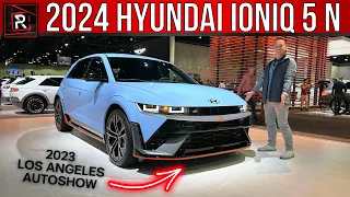 The 2024 Hyundai Ioniq 5 N Is A Crazy Quick & Track Capable Electric Hot Hatch