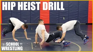 Hip Heist Drill For Wrestling - The School of Wrestling Technique