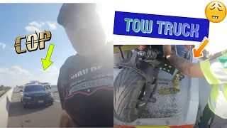 E-Scooter PULLED OVER and TOWED by the cops in Florida... #KickGasScooters