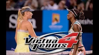 ►Мария Шарапова - Винус Уильямс (Virtua Tennis 4 - PC Gameplay)