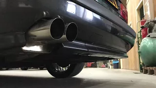 BMW E34 540i Eisenmann sound