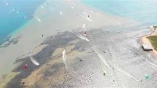 Kiteboarding Neretva, Croatia, 4K