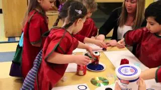 Pre-Kindergarten Art Activity at Bright Horizons