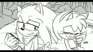 SonAmy Comic Dub - Boops by @SherryDoodlez