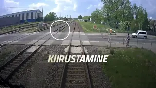 Ohtlik käitumine raudteel