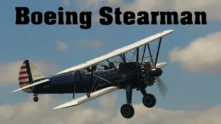 Boeing Stearman E-75 (PT-13D) | Airshow Breclav 2022 | 4K