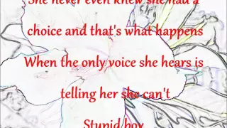 "Stupid Boy" Cassadee Pope (Full song & Lyrics)