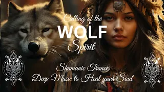 Calling of the Spirit Wolf - Shamanic Trance Album - Deep Healing of the Spirit -@astateoftrance