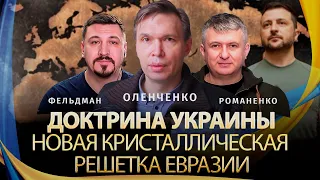 Доктрина Украины. Новая кристаллическая решетка Евразии. Юрий Романенко, Владислав Оленченко