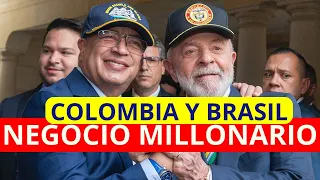 NEGOCIOS MILLONARIOS ENTRE COLOMBIA Y BRASIL BUSCAN PETRO Y LULA DA SILVA EN FORO EMPRESARIAL