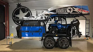 The ULTIMATE Off Road Toy Hauler Set Up - Patriot Campers Walkaround