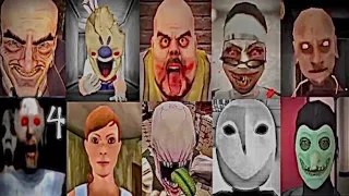 Bad Ending- Mr Meat 2, Granny 3, Scary Mansion, Crazy Wife, Evil Nun, Ice Scream 4, Deep Web Horror+