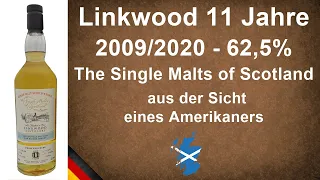 Linkwood 11 Jahre 2009/2020 - 62,5% The Single Malts of Scotland Whisky Verkostung von WhiskyJason