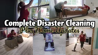 NEW 2022 COMPLETE DISASTER CLEAN WITH ME / HOW WE STAY ORGANIZED WELL RENOVATIONS / HOME UPDATES