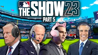 US Presidents Play MLB The Show 23 (Part 5)