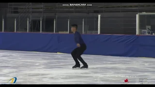 Edrian Paul Celestino FS Senior Men Quebec Summer Championship 2019