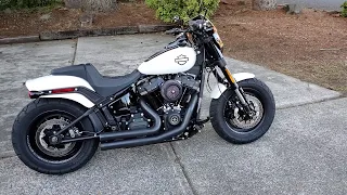 Cammed 2019 Harley Fatbob 114