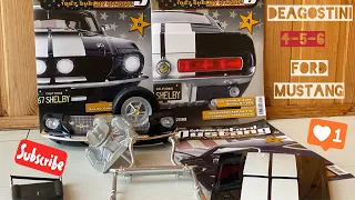 Ford Mustang Shelby GT-500 в Масштабе 1/8 от компании Deagostini | part 2 | журналы 4 5 6