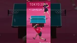 Timo Boll vs Ma Long 2020 Tokyo Olympic Gamesthe men's table tennis team final 马龙vs波尔 东京奥运会乒乓球男子团体决赛