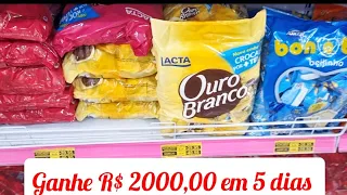 Ganhando R$ 2000,00 em 5 dias - Vendendo nas ruas!!  (Dia 1)