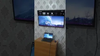 Как вывести изображение с ноутбука на телевизор по HDMI.Как передать изображение с ноутбука на TV