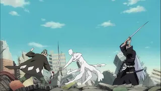 Aizen VS Urahara & Yourichi & Isshin English Sub