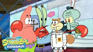 SpongeBob | SpongeBob läuft aus Bikini Bottom weg! 😱 | Ganze Szene | SpongeBob Schwammkopf