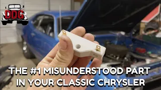 The Big Ballast Resistor Video! A Simple, Yet Misunderstood Part Of Your Classic Chrysler Product