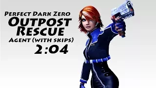 [Obsolete] Perfect Dark Zero - Outpost Rescue (Agent with skips) in 2:04