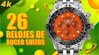 Las 26 mejores Marcas de RELOJES SUIZOS 2024 #relojes #omegawatches #rolexwatch #4k