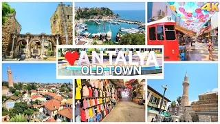 ANTALYA - OLD TOWN , TURKEY 2024 4K