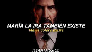 Manon Hollander - Marie Douceur, Marie Colère (John Wick 4 Soundtrack) // Sub Español + Lyrics