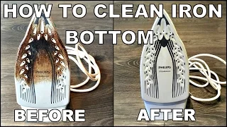 How To Clean Iron Bottom - EASY