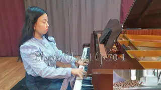 [쇼팽] 왈츠 Op.70-1 ☆페달☆ (No.11) (Chopin Walzt Op.70-1)