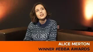 ALICE MERTON - Interview [] Winner @ EBBA Awards 2018
