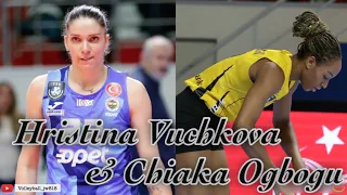 Chiaka Ogbogu & Hristina Vuchkova │ Fenerbahçe Opet vs Vakifbank │Turkish Volleyball League 2022/23