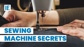 How does a sewing machine work?