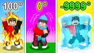 Freezing -7,242,359 Degrees in Roblox! (NEED MORE COLD)