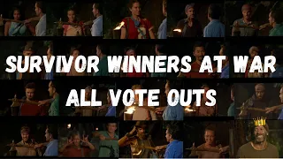 Survivor Winners at War: All Vote Outs