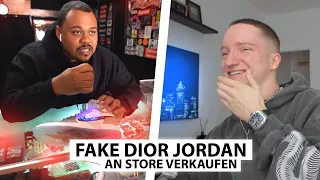 Justin reagiert auf "Ich verkaufe FAKE Jordans an Sneaker Store" | Reaktion