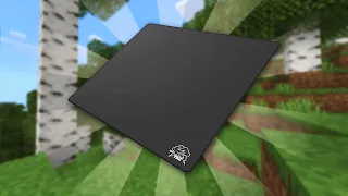 Minecraft With a Glass Mousepad!