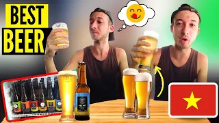 German Surprised by Vietnamese Beer - Saigon