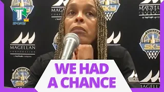 Teresa Weatherspoon DOWNPLAYS the Sky's LOSS to Caitlin Clark's Fever as JUST another game