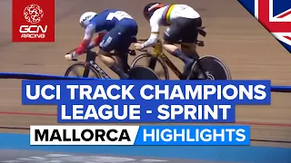 Surprises in Mallorca! | UCI Track Champions League 2023 Highlights - Round 1, Mallorca - Sprint