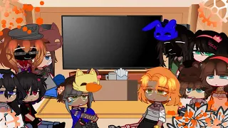 past Fnaf 4 tormentors with their parents react to their selfs Gacha × Fnaf [1/?]