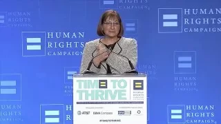 Jane Clementi at the 2016 HRC Foundation's Time To THRIVE Conference