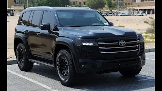 New 2022 Toyota Land Cruiser 3.5 Turbo Petrol Black Edition VX Now Available For Export From Dubai