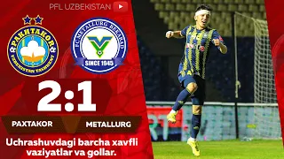 PAXTAKOR 2:1 METALLURG Coca-Cola Superliga. 18-tur